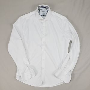 Denim & Flower Classic White Dress Shirt